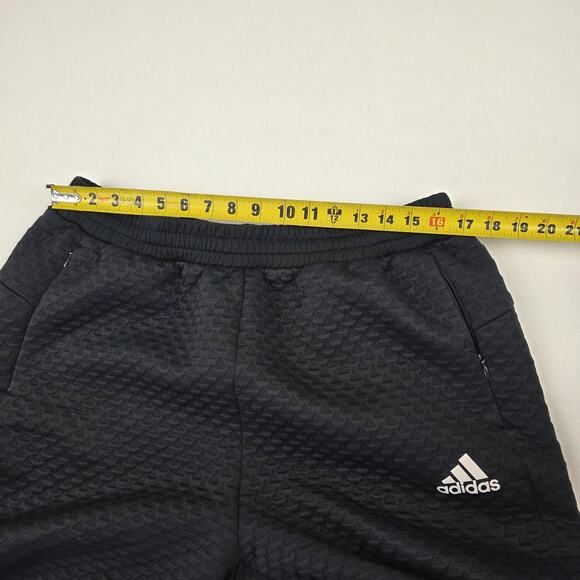 Adidas Pants Mens XLT Black Primeblue Parley Ocean Plastic Textured Zip Pockets - Picture 10 of 16